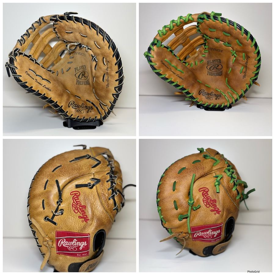Rawlings Catcher Mitt Before After