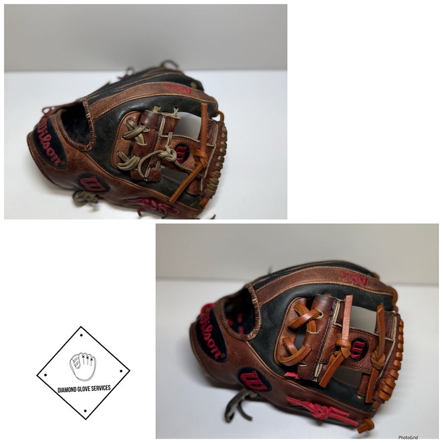 Wilson dark relace before after