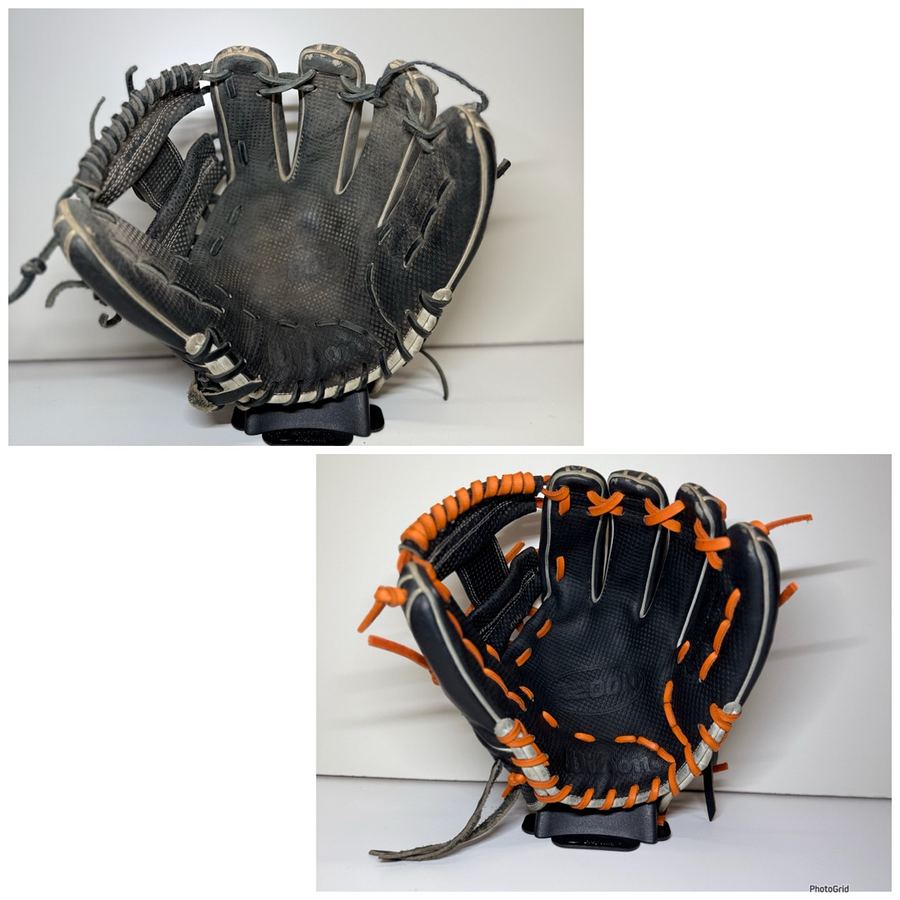 Wilson Before After Orange Relace