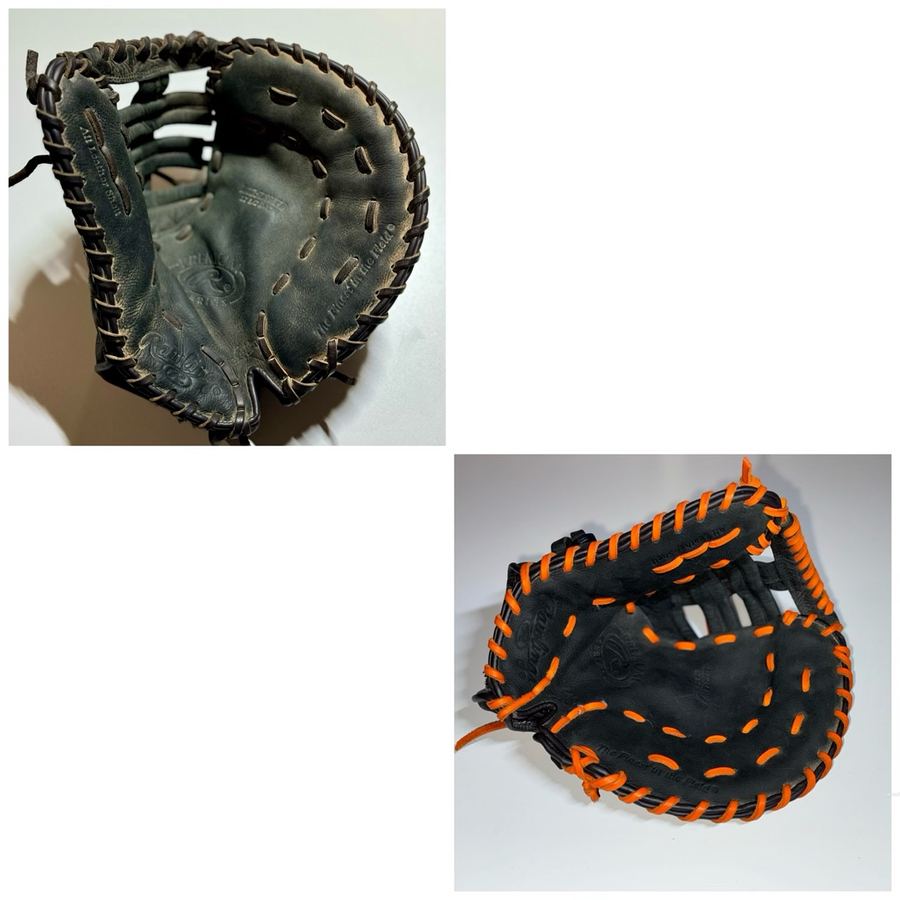 Vintage Rawlings Steve Carlton glove restoration